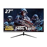 Monitor Gamer 27' FHD, 240Hz, 1ms, IPS, 1920X1080P, HDMI, Display Port, USB, compatível com G-sync, Freesync Premium Pro, Montagem VESA,...