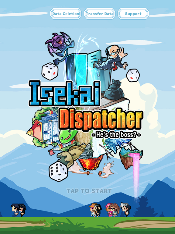 Jogo Isekai Dispatcher - Pixel