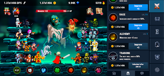 Monster Crush: RPG Idle Merge