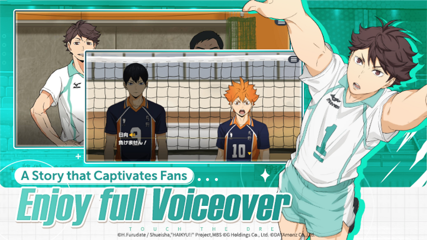 Haikyu Toque o Sonho do MAR 