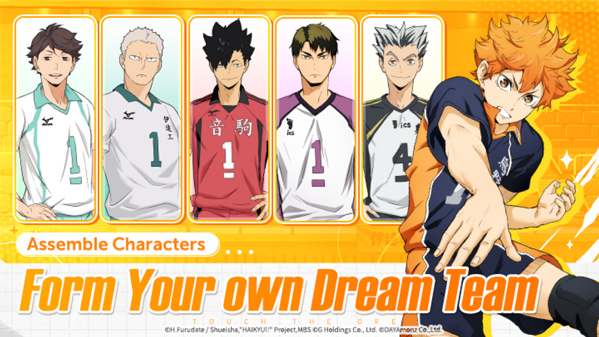 Haikyu Toque o Sonho do MAR 