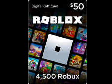 Cartão-presente Roblox - 4500 Robux